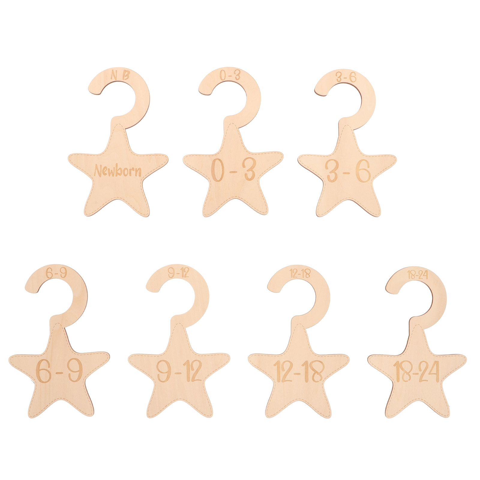 7Pcs Baby Clothes Closet Divid - đánh giá và giá Baby Clothing Storage