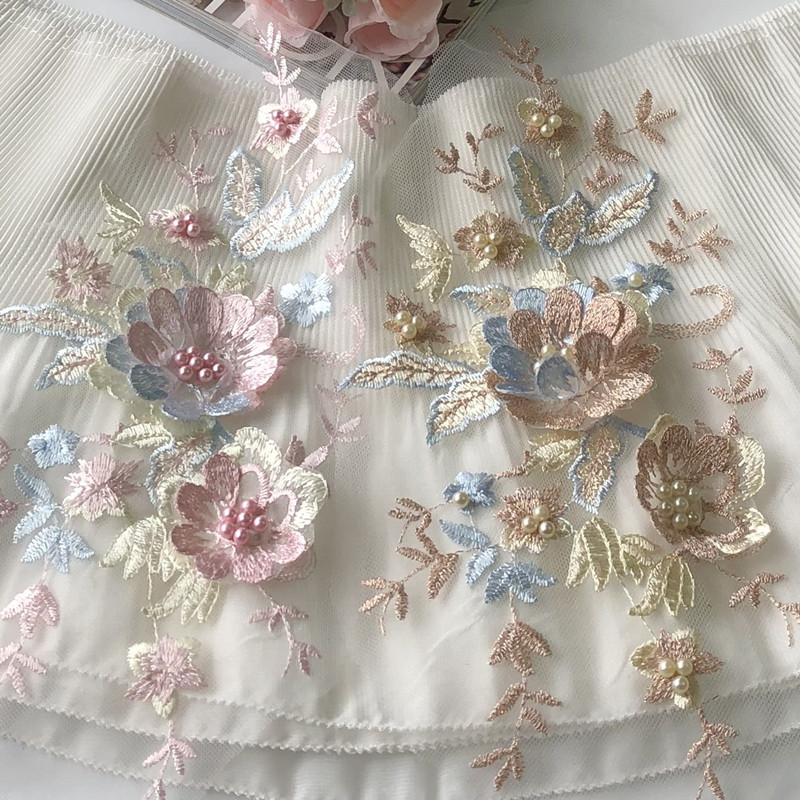 1Pcs Lace Patch Mesh Net Embro - đánh giá và giá Baby Clothing Sewing