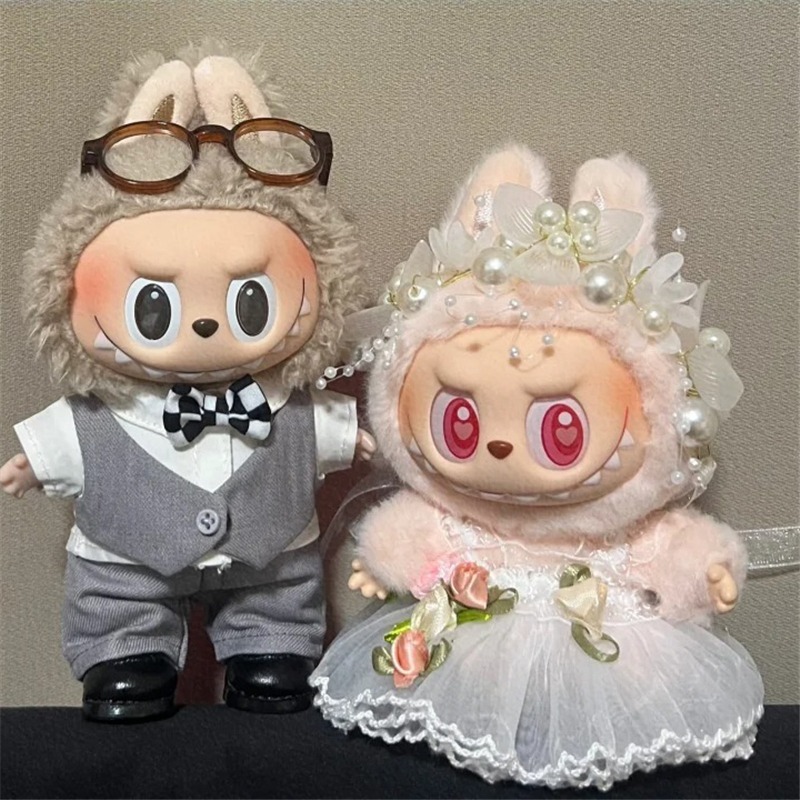 15 17cm For Labubu Doll Weddin - đánh giá và giá Baby Clothing Accessories