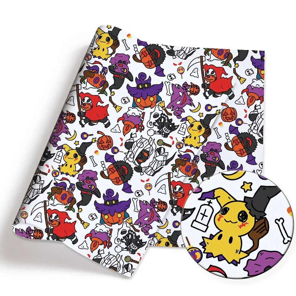 Pokemon Cartoon Fabric140*50cm - đánh giá và giá Baby Clothing Sewing
