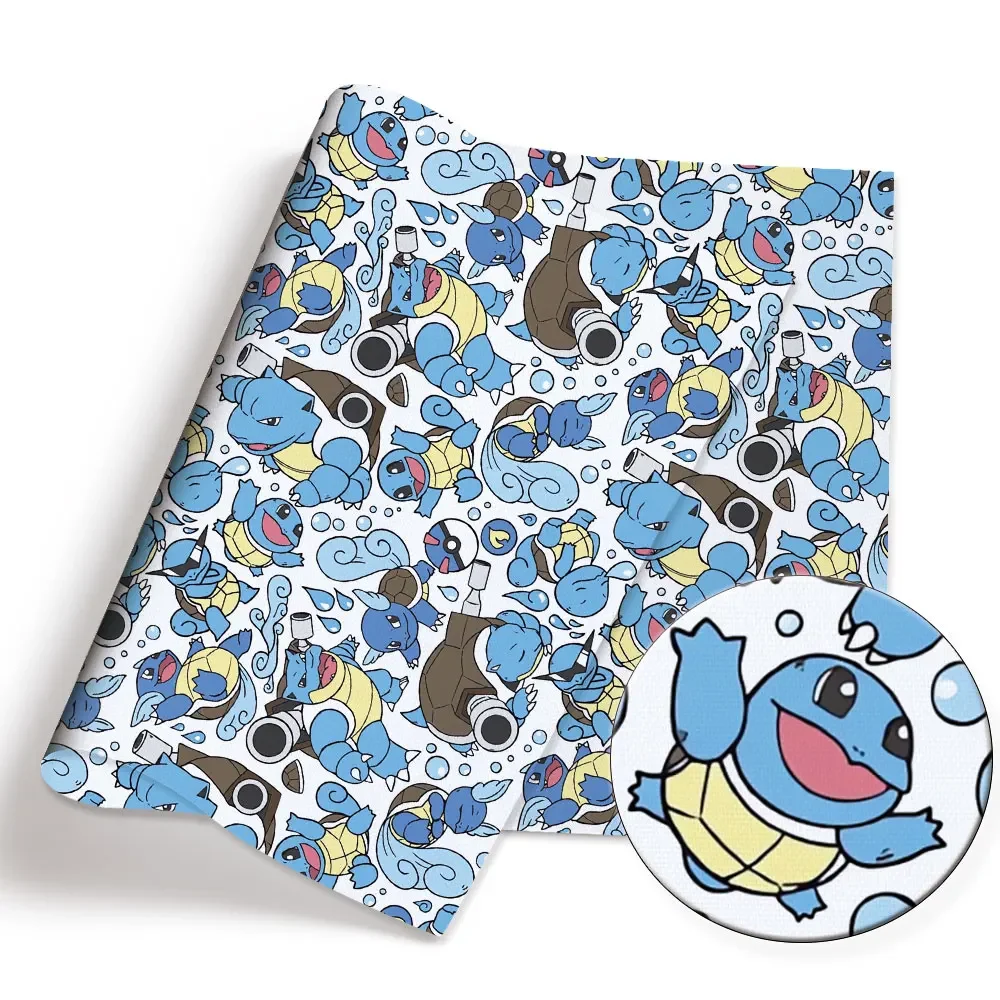 Pokemon Cartoon Fabric140*50cm - đánh giá và giá Baby Clothing Sewing