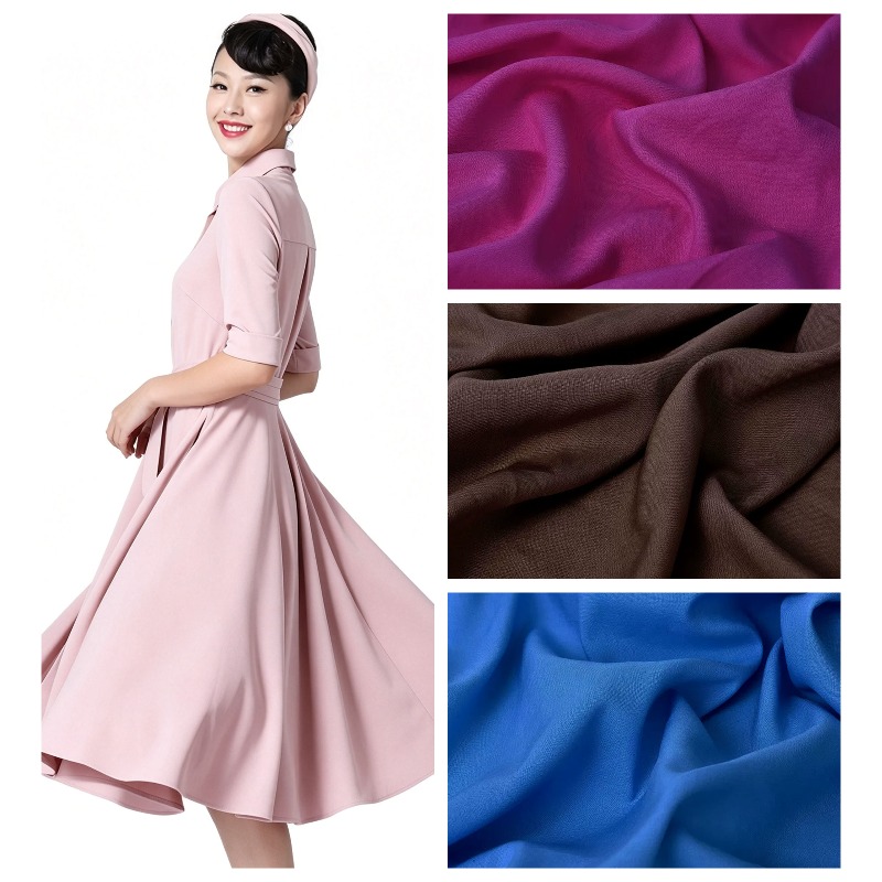 Thin Plain Rayon Fabric By The - đánh giá và giá Baby Clothing Sewing