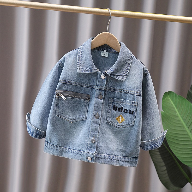 Cute Style Baby Child Denim Ja - đánh giá và giá Baby Clothing Sets Boy