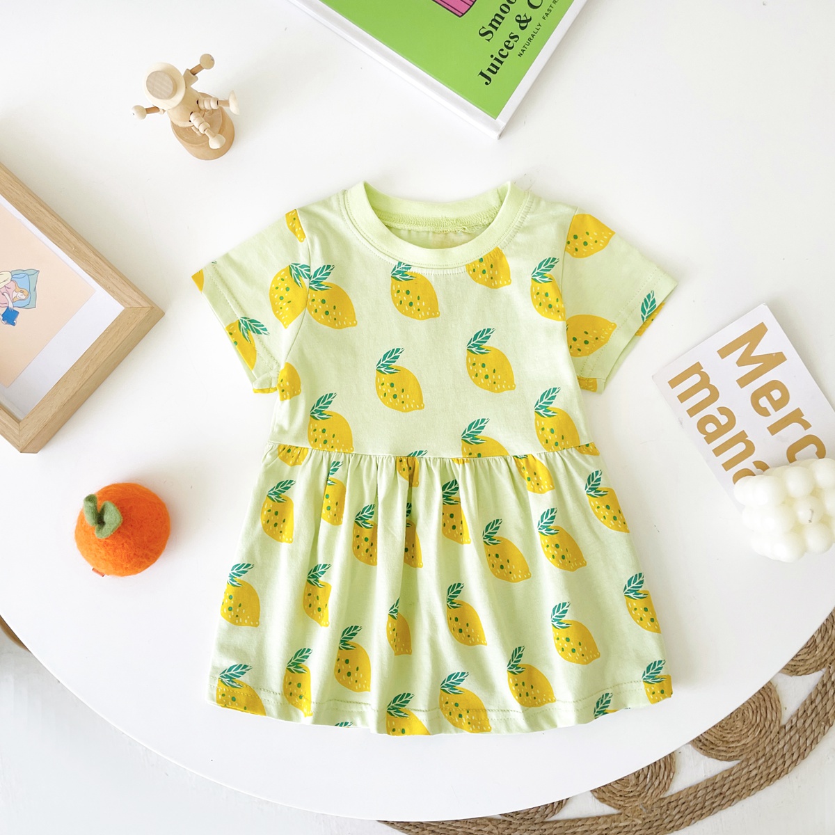 Sanlutoz Fruit Printing Summer - đánh giá và giá Baby Clothing Patterns Free