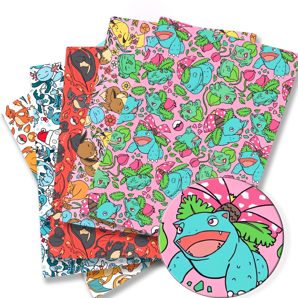Pokemon Cartoon Fabric140*50cm - đánh giá và giá Baby Clothing Sewing