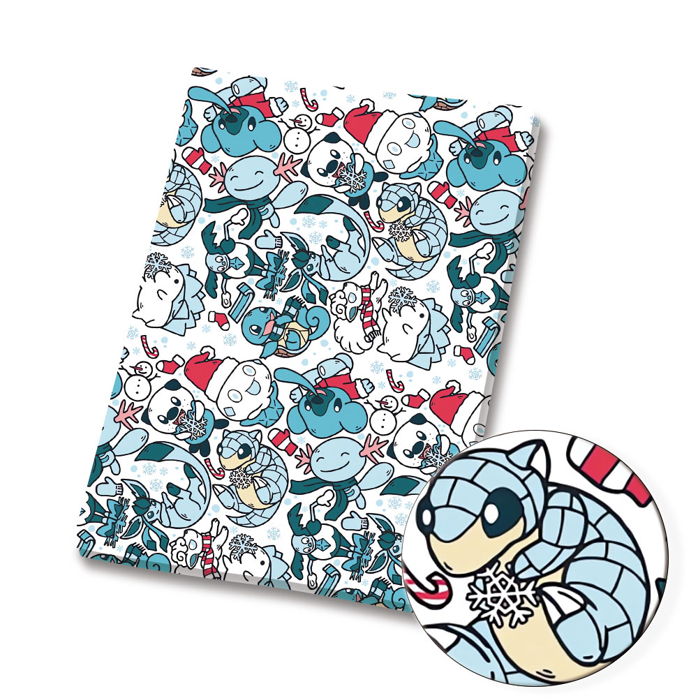 Pokemon Cartoon Fabric140*50cm - đánh giá và giá Baby Clothing Sewing