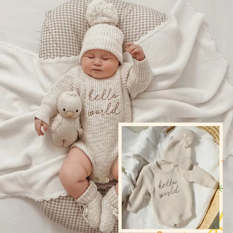 Ylsteed Hello World Knitting N - đánh giá và giá Baby Clothing Sets Boy