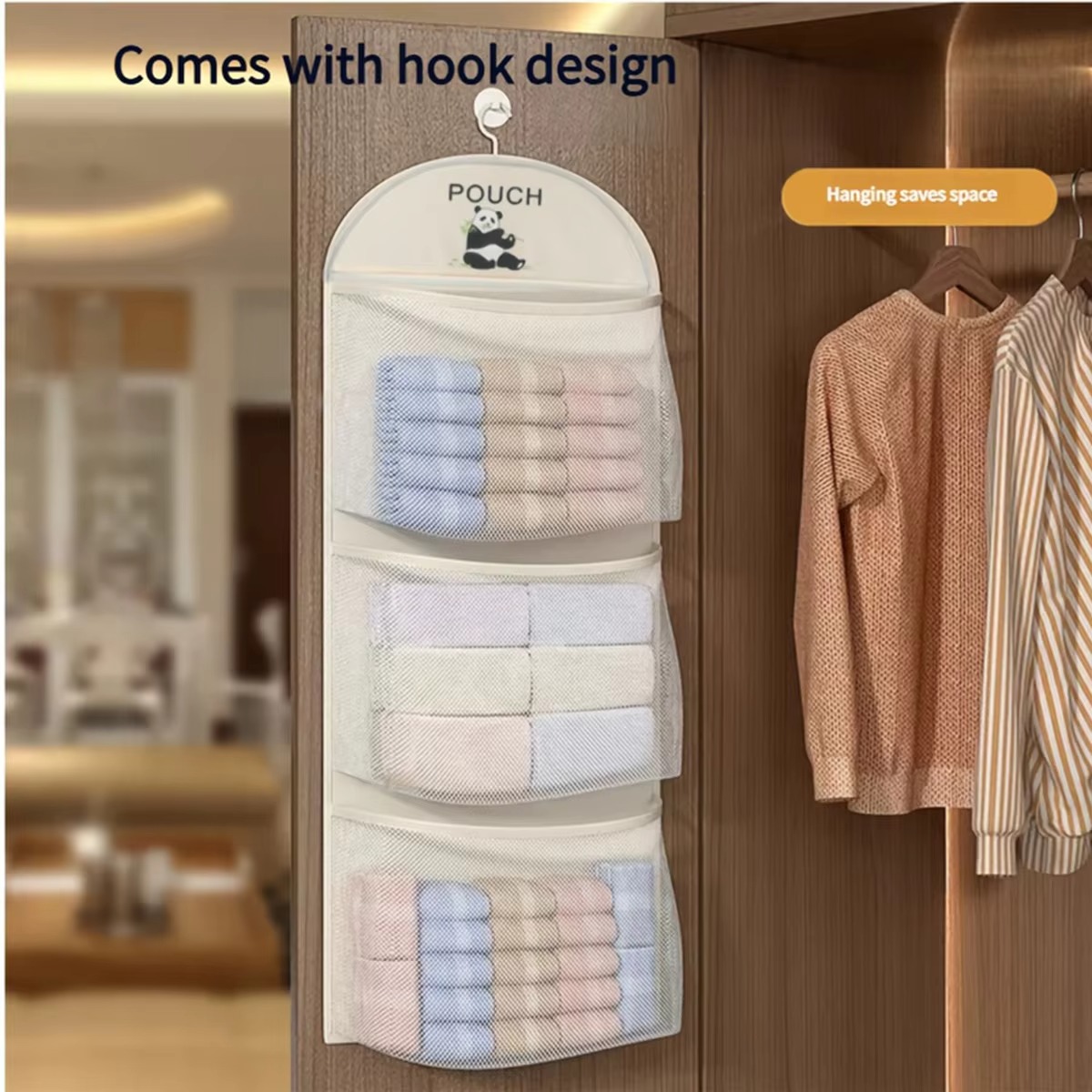 1/2pcs Storage Mesh Bag Underw - đánh giá và giá Baby Clothing Storage