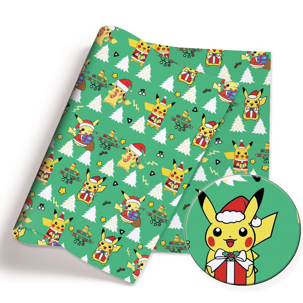 Pokemon Cartoon Fabric140*50cm - đánh giá và giá Baby Clothing Sewing